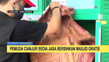 Komunitas Kawan Ukhuwah Bersihkan Masjid Tanpa Dibayar