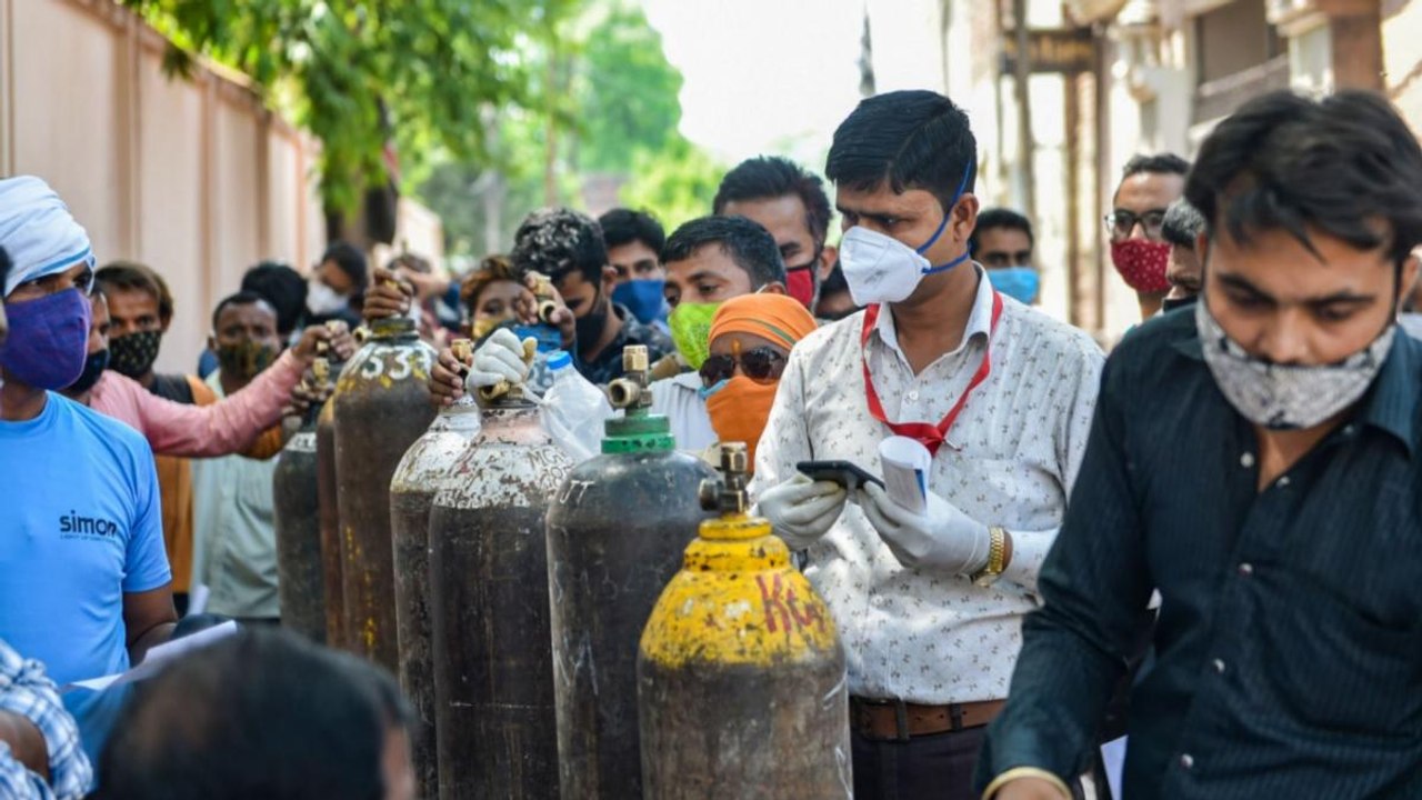 COVID Second wave hits India, oxygen crunch hit...