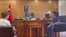 Türkiye'nin Abuja Büyükelçisi Bayraktar, 23 Nisan'da koltuğunu Nijeryalı Meryem'e devretti