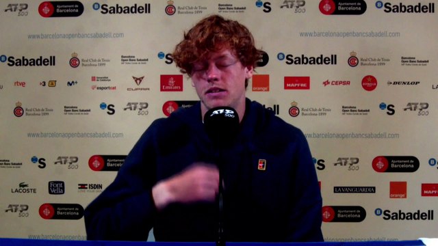 ATP - Barcelone 2021 - Jannik Sinner : The ranking doesn't mean anything