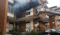 Belpasso (CT) - In fiamme un appartamento: salvate due persone (23.04.21)