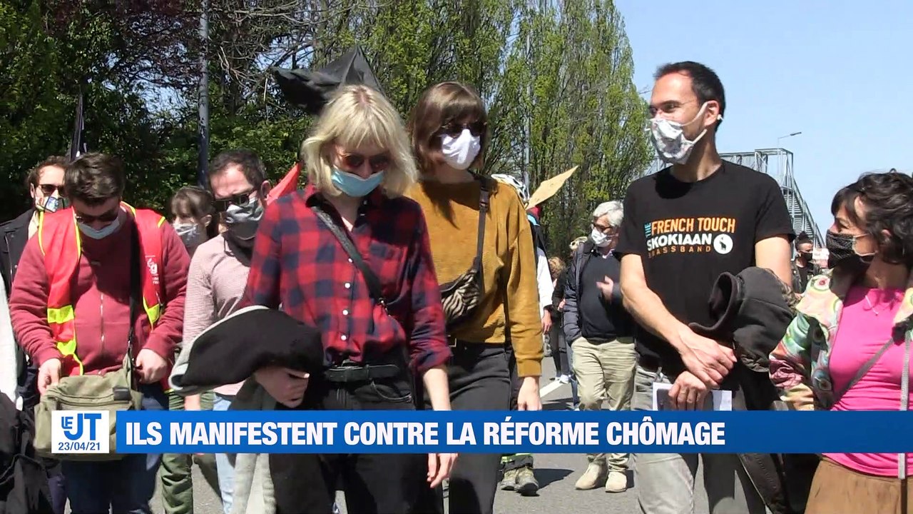 A la Une : Un jardin de 2 000 m2 en plein centre-ville / Ils manifestent contre la réforme chômage / Un match pour le maintien en ligue 1