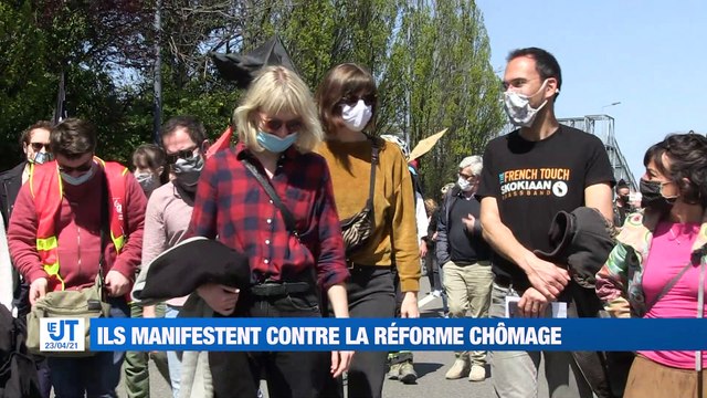 A la Une : Un jardin de 2 000 m2 en plein centre-ville / Ils manifestent contre la réforme chômage / Un match pour le maintien en ligue 1