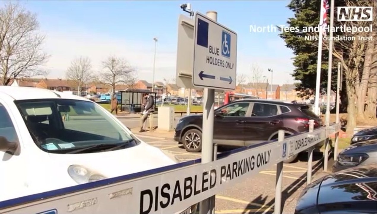 Free parking for Blue Badge holders, regular outpatients and parents at local hospitals