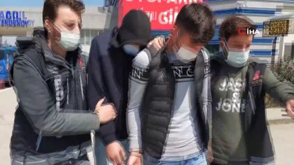 511 adet uyuşturucu hapla yakalanan 2 kişi gözaltına alındı