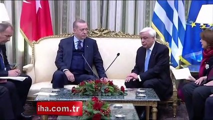 Cumhurbaşkanı Erdoğan’dan Yunan mevkidaşına tarihi ayar