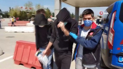 Samsun'da iş yerinde esrar ele geçirildi: 2 gözaltı