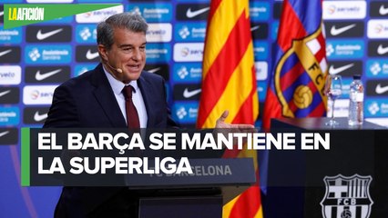 "La Superliga es una necesidad": Joan Laporta