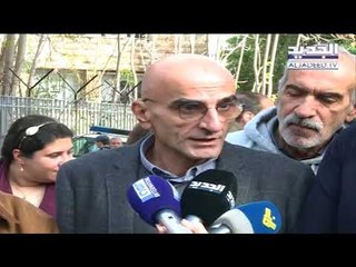 الصحافي محمد زينب أمام القضاء  -  راشيل كرم