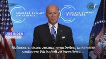 Biden sieht Kampf gegen Klimawandel als Chance für die Wirtschaft