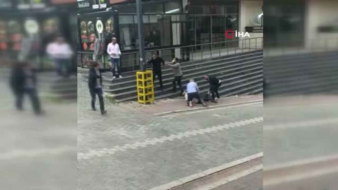Müşteriden taksiciye meydan dayağı
