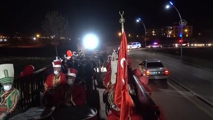 KIRIKKALE - Tır üzerinde mehter takımlı "23 Nisan" coşkusu