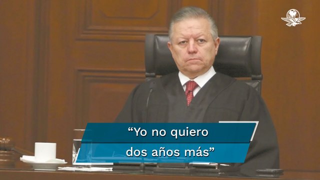 Ejeceré el cargo de presidente de la SCJN por el periodo para el cual fui electo: Arturo Zaldívar