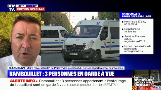 Rambouillet: Karl Olive, vice-président du Conseil départemental des Yvelines appelle à une concorde nationale pour les forces de police