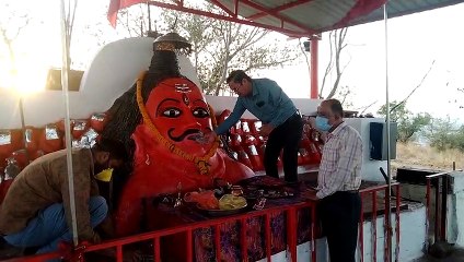 बाबा भैरवनाथ से कोरोना से मुक्ति दिलाने की कामना