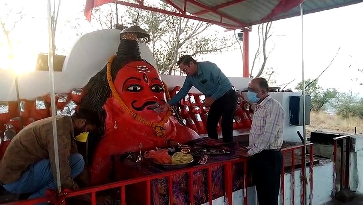 बाबा भैरवनाथ से कोरोना से मुक्ति दिलाने की कामना