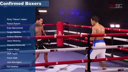 eSports Boxing Club Announcers and Confirmed Boxer List!