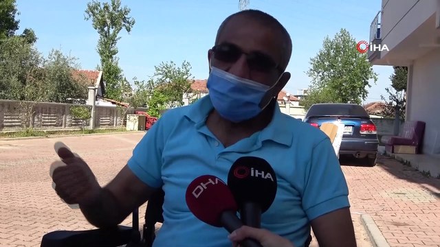 Akülü sandalyesini çalan hırsıza gözyaşları içinde beddua eden adam yeni aracına kavuştu