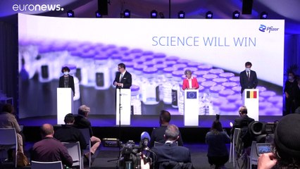 Presidente da CE reforça confiança na Pfizer/BioNTech