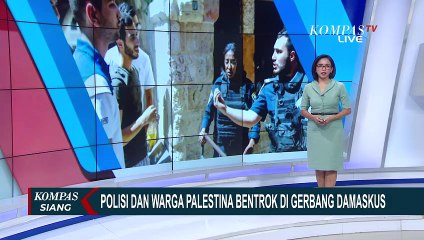 Download Video: Warga Palestina dan Polisi Israel Bentrok di Gerbang Damaskus, 32 Orang Terluka