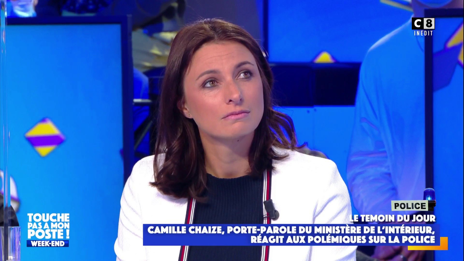 Camille Chaise, porte-parole du Ministère de l'intérieur réagit aux  polémiques sur la police - Vidéo Dailymotion