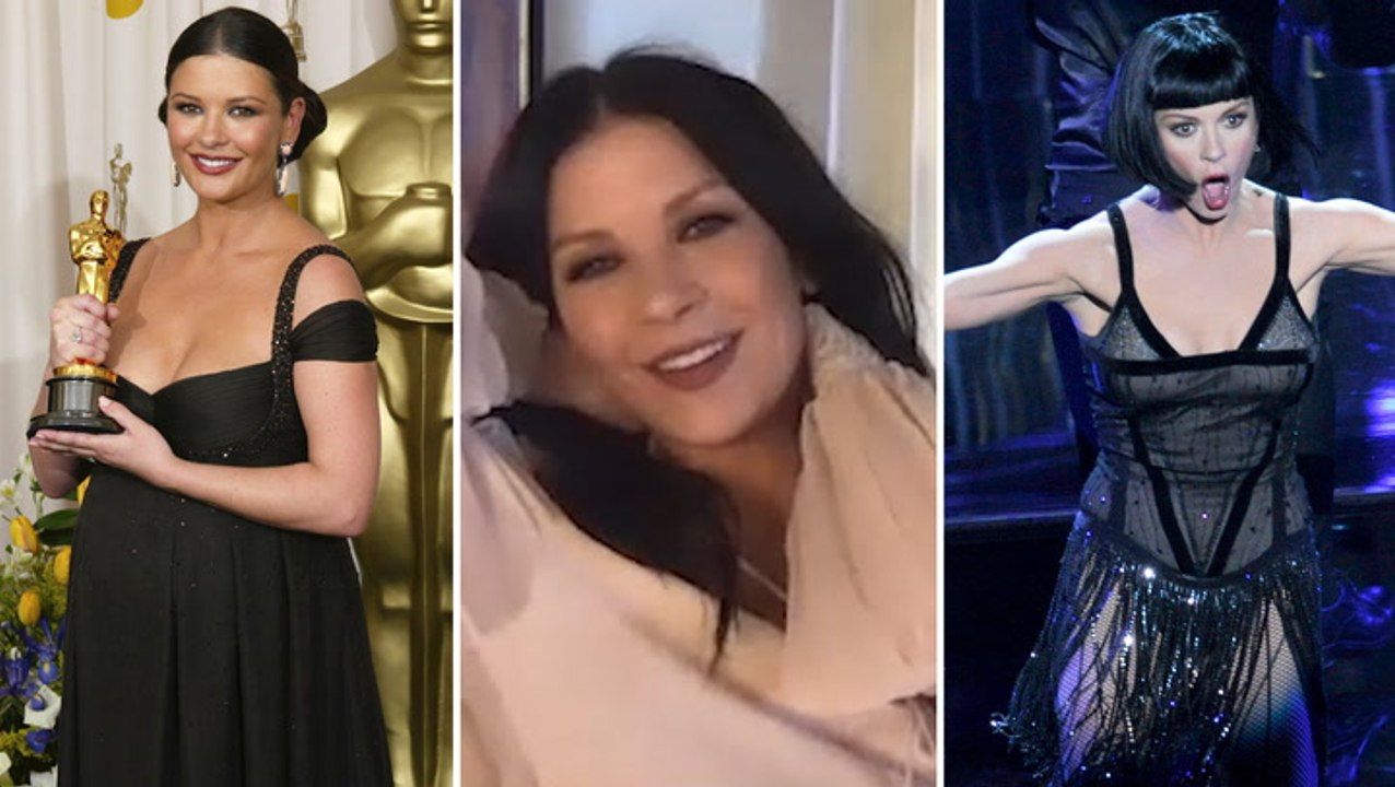 Catherine Zeta-Jones Looks Back on Her Academy Awards Performances of Songs From 'Chicago'