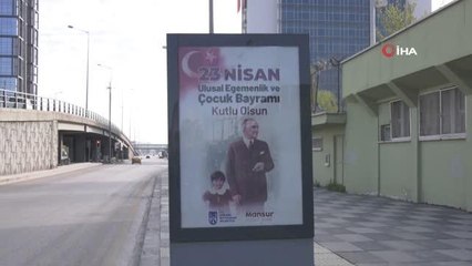 Son dakika haber... Büyükşehir çocuklar için Başkent'i süsledi