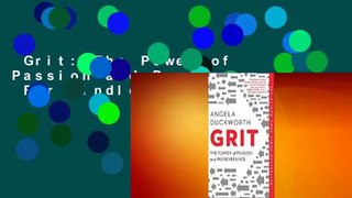 Grit: The Power of Passion and Perseverance  For Kindle