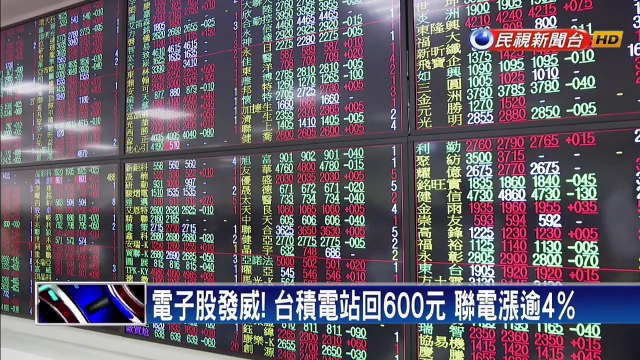 開高走高漲203點 台積電漲11元 台股收17300點