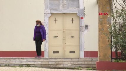 KISITLAMADA AYA YORGİ KİLİSESİ'NE TIRMANIŞ