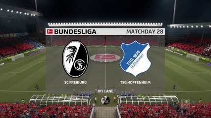 Freiburg vs Hoffenheim || Bundesliga - 24th April 2021 || Fifa 21