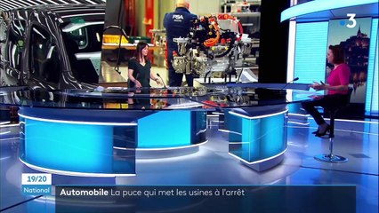 Automobile : des usines à l'arrêt à cause de la pénurie de semi-conducteurs