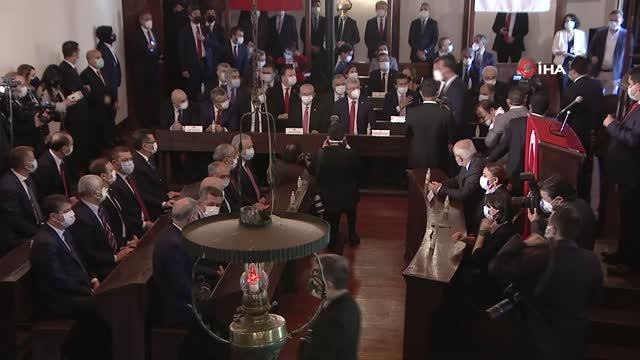 Son dakika haberi | TBMM Başkanı Şentop: Tarihimizin maküs zamanları olarak andığımız terör saldırıları, darbe ve vesayet girişimleri ile demokrasimize darbe vurulmak...