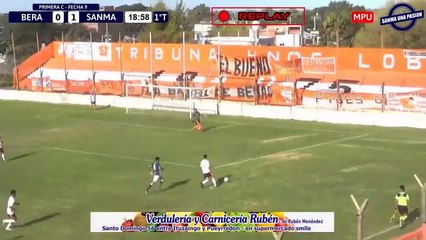 Berazategui 2-3 San Martín - Primera C - Fecha 9
