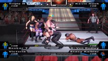 Here Comes the Pain Triple H, Booker T, Victoria vs Kevin Nash, D-Von Dudley, Stacy Keibler