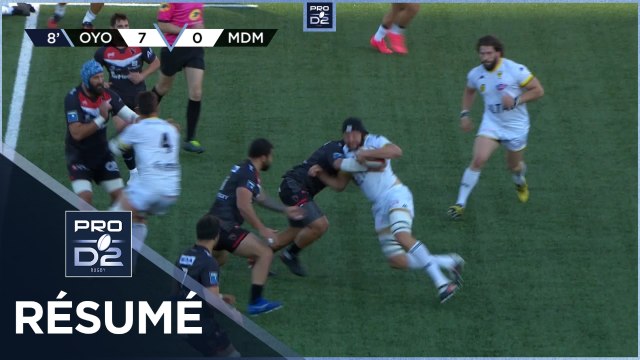 PRO D2 - Résumé Oyonnax Rugby-Stade Montois: 33-27 - J28 - Saison 2020/2021