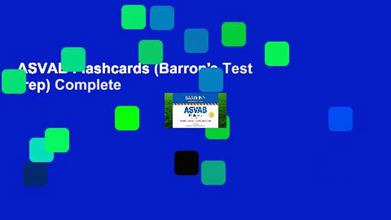 ASVAB Flashcards (Barron's Test Prep) Complete