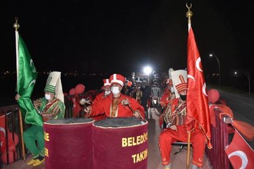 KIRIKKALE'DE TIR DORSESİ ÜZERİNDE '23 NİSAN' COŞKUSU