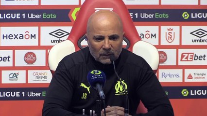 SDR-OM : les mots de Jorge Sampaoli après la victoire de l'OM à Reims
