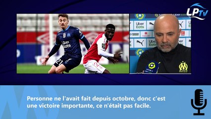 Sampaoli : "Il fallait jouer notre jeu"