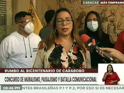 Caracas | En la Casa de las Primeras Letras Simón Rodríguez inició el Concurso Nacional de Murales que rememora la gesta del Bicentenario de Carabobo