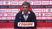 Guion : «Les joueurs sont sortis du match» - Foot - L1 - Reims