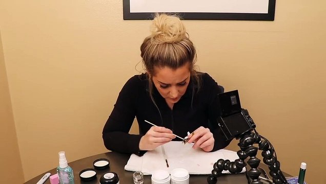 Doing My Own Acrylic Nails