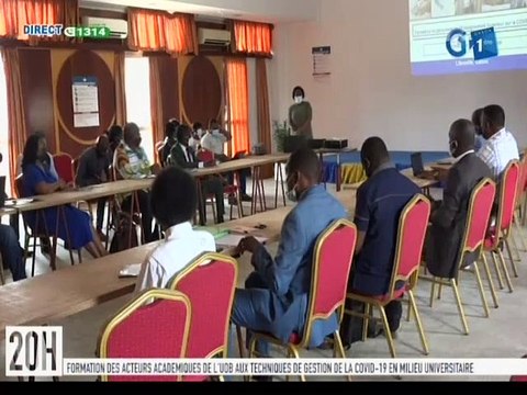 RTG - Formation des acteurs académiques de l’UOB aux techniques de gestion de la Covid-19 en milieu universitaire