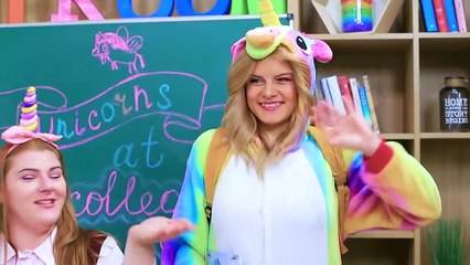 Unicornio en la Universidad / 9 Útiles Escolares de Unicornio