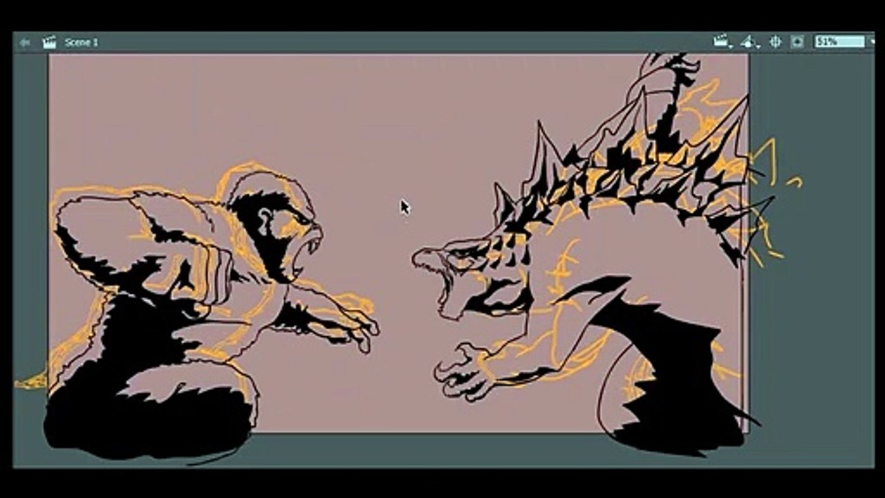 Drawing Godzilla Vs. King Kong Thumbnail