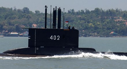 Se agota el oxígeno en el submarino indonesio desaparecido