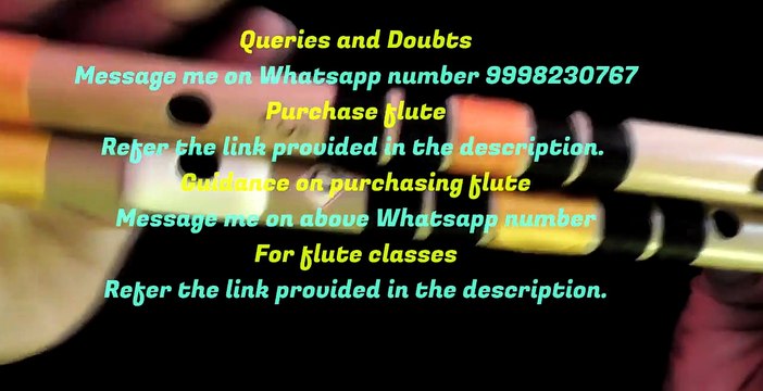 Hindi | Review | Pvc Flute Vs Bamboo Flute | C Middle Scale | Radhe Flutes