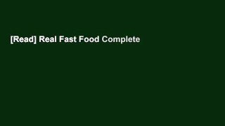 [Read] Real Fast Food Complete