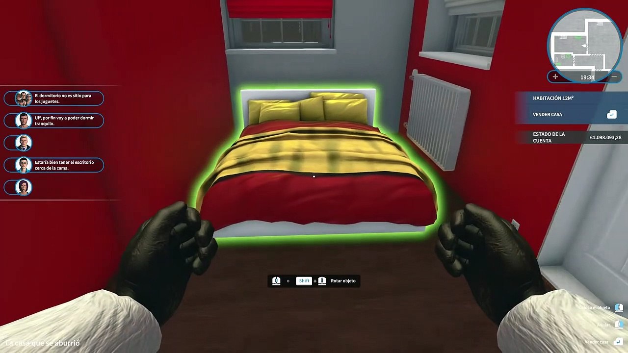 Creo Que Nunca Podría Dormir En Una Habitación Como Esta | House Flipper | Crystalsims